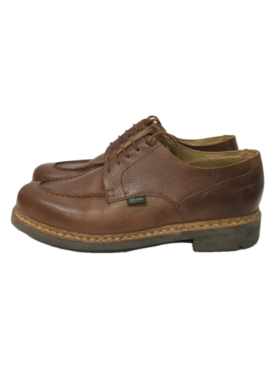 Paraboot◇CHAMBORD/シャンボード/シボ/60513/UK8.5/ブラウン/レザー