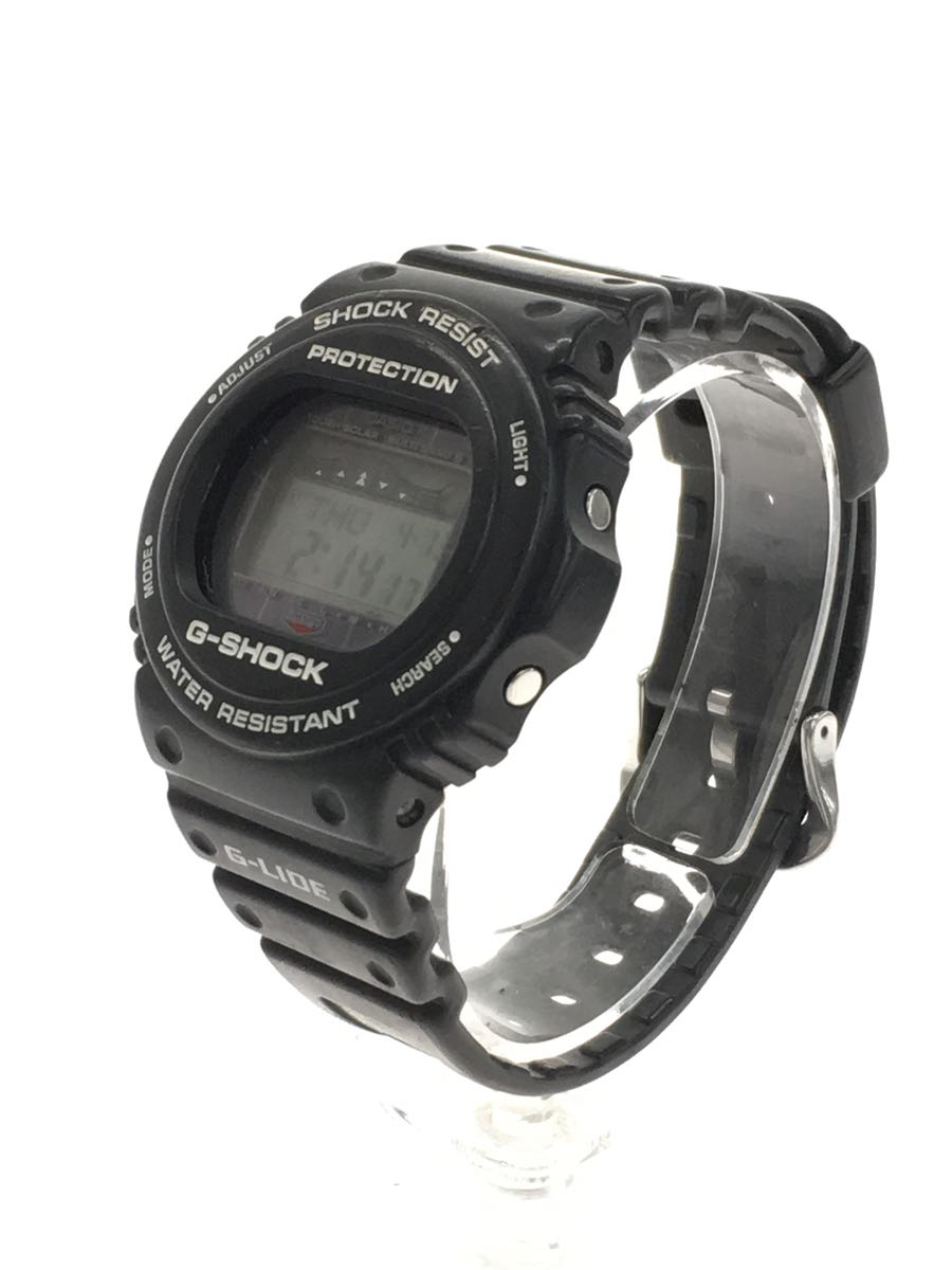 CASIO* solar wristwatch / digital / Raver /BLK/GWX-5700CS
