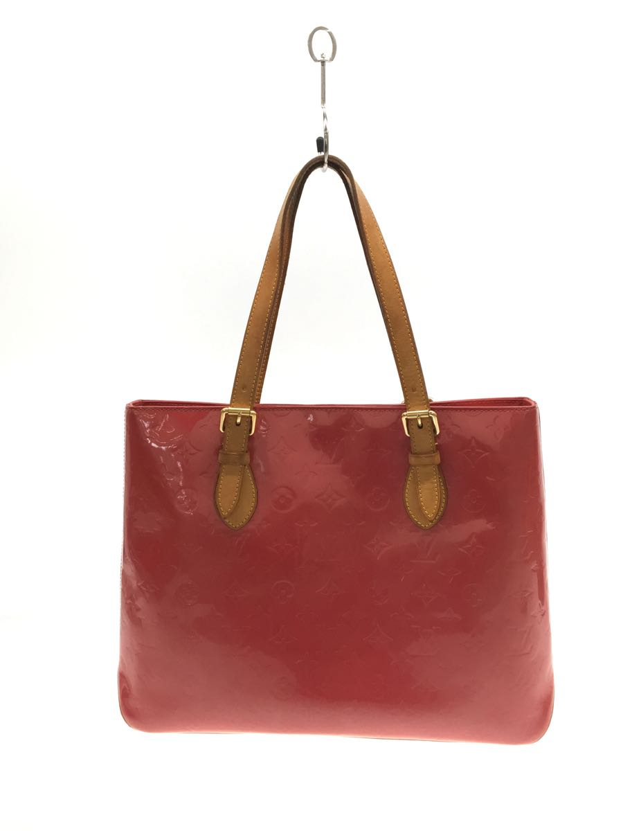 超美品 LOUIS VUITTON◇ブレントウッド_モノグラム・ヴェルニ_RED