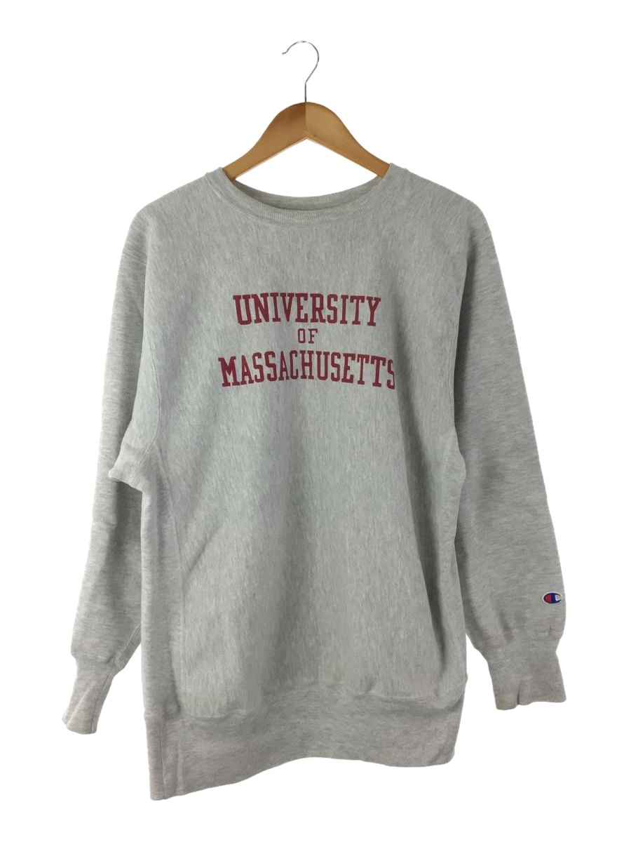 特価商品 Champion◇90s/REVERSE WAVE/スウェット/XL/コットン/GRY XL