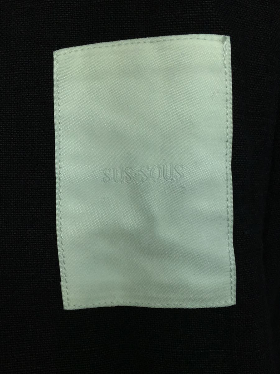 SUS-SOUS/シュス/コート/7/リネン/ネイビー/05-SS020FVLIBtm