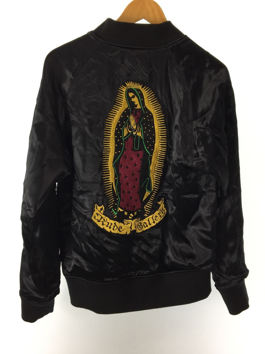 RUDE GALLERY◇スカジャン/4/レーヨン/BLK/MARIA x SWALLOW