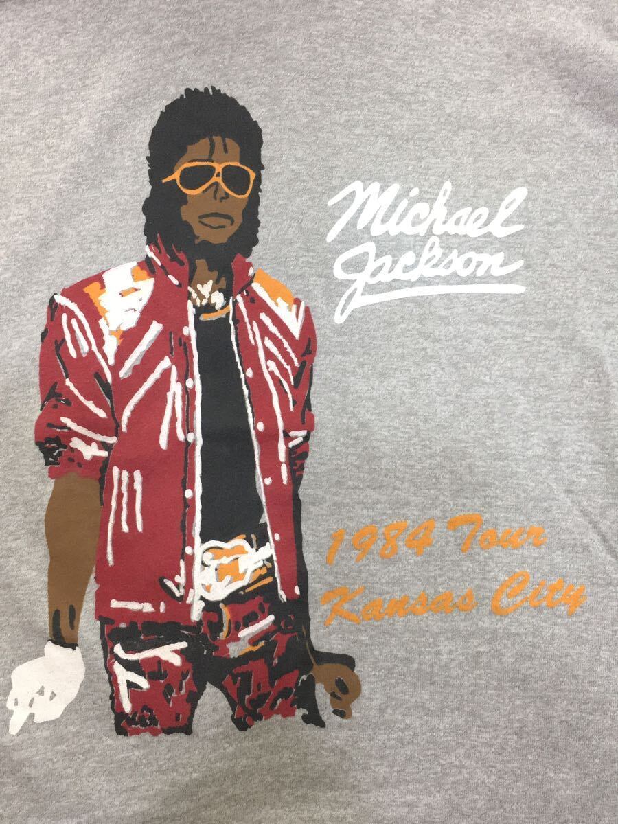 SCREEN STARS◇80s/1984 tour/MICHAEL JACKSON/Tシャツ/M/コットン/GRY