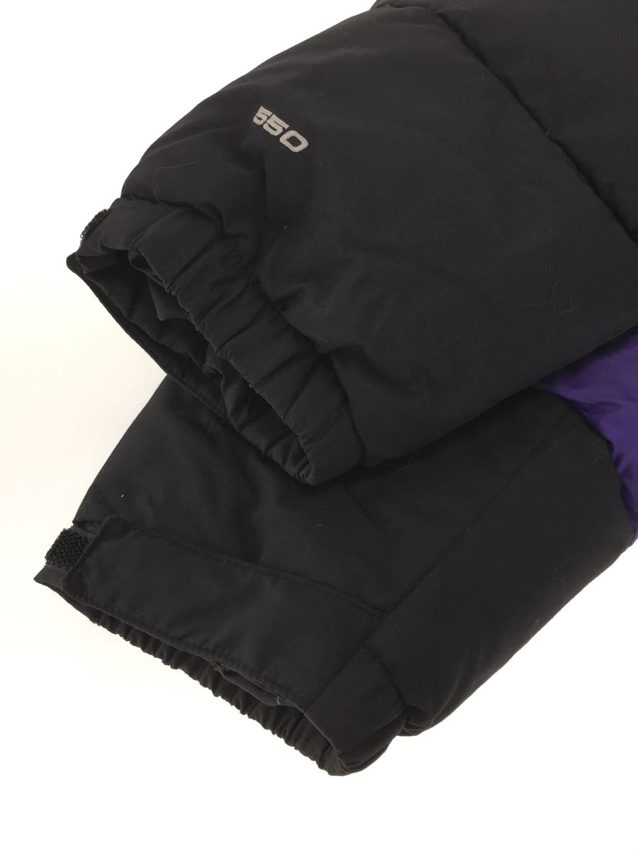 THE NORTH FACE◆ダウンジャケット/L/ナイロン/パープル/NF0A4QYX/汚れ有_画像5