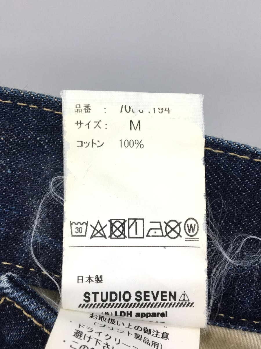 STUDIO SEVEN◆ボトム/M/コットン/インディゴ/70864194/スタジオセブン_画像5