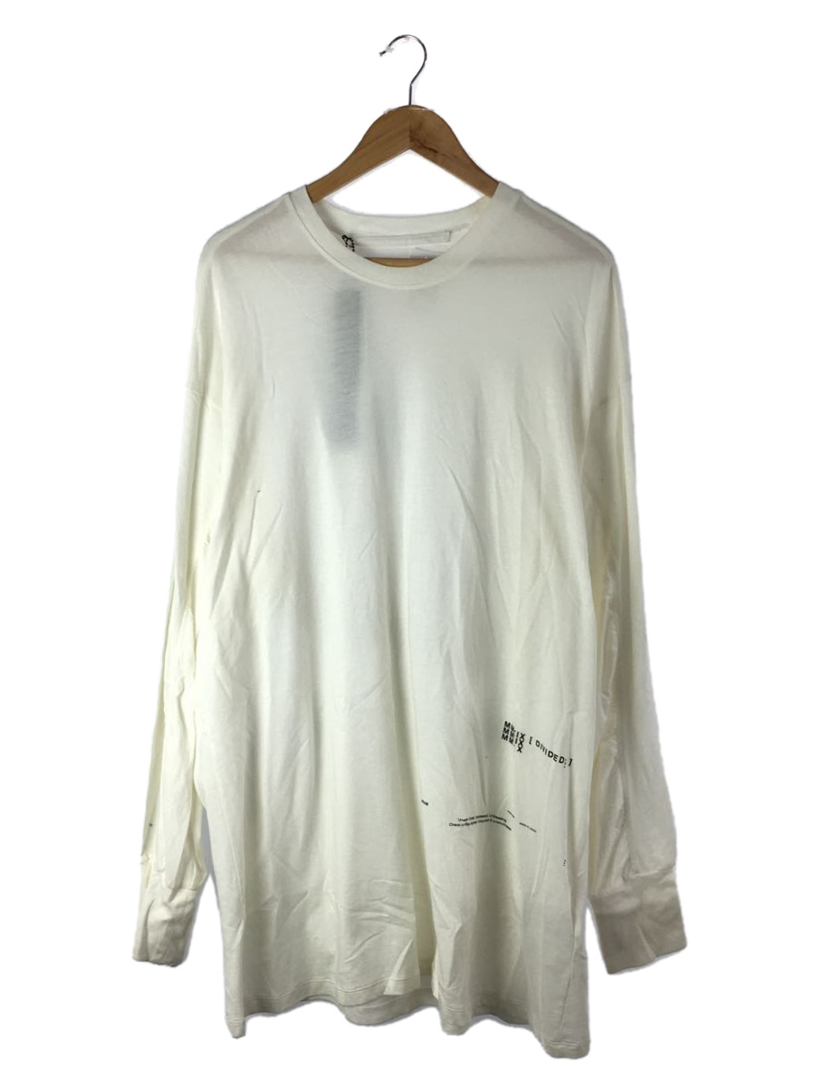 独特な JULIUS◇GATAER SEAMD LONG SLEEVE SHIRT Off/長袖Tシャツ/3