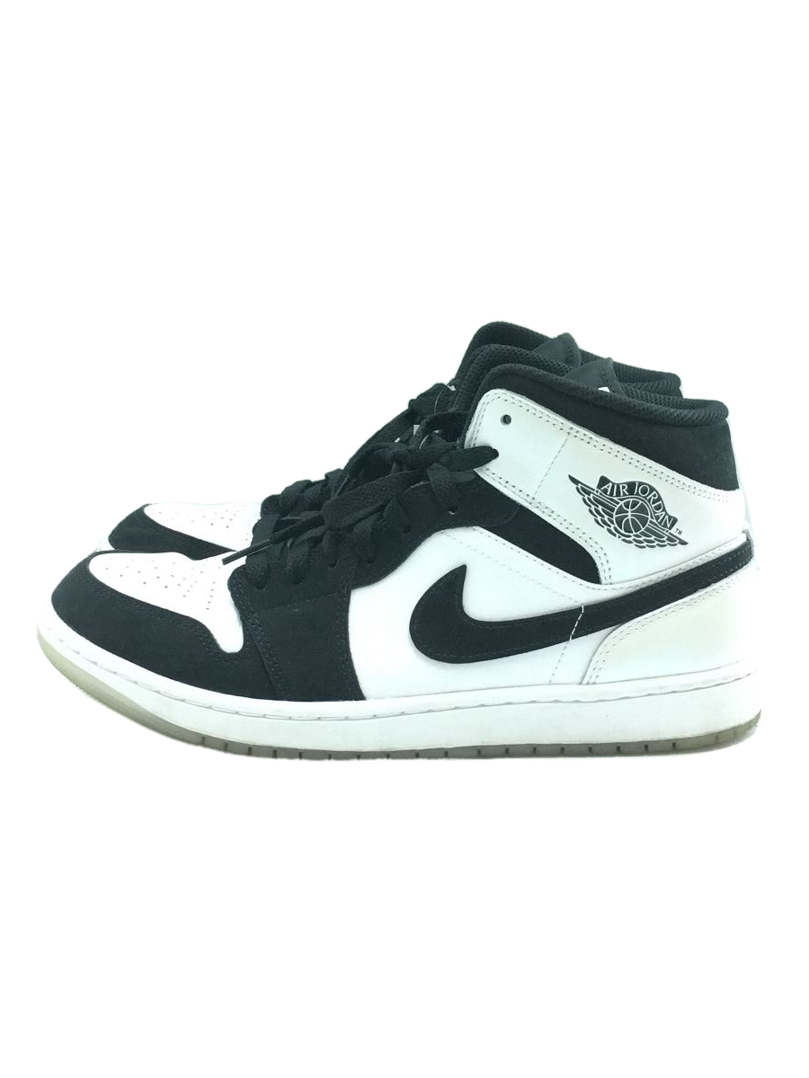 NIKE◆AIR JORDAN 1 MID SE/ハイカットスニーカー/28cm/ホワイト/DH6933-100