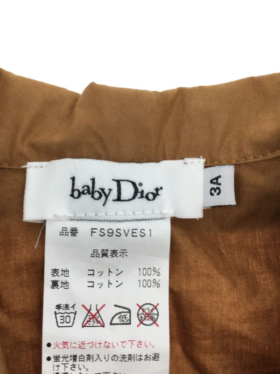 baby Dior◆コート/-/コットン/CML/FS9SVES1_画像3