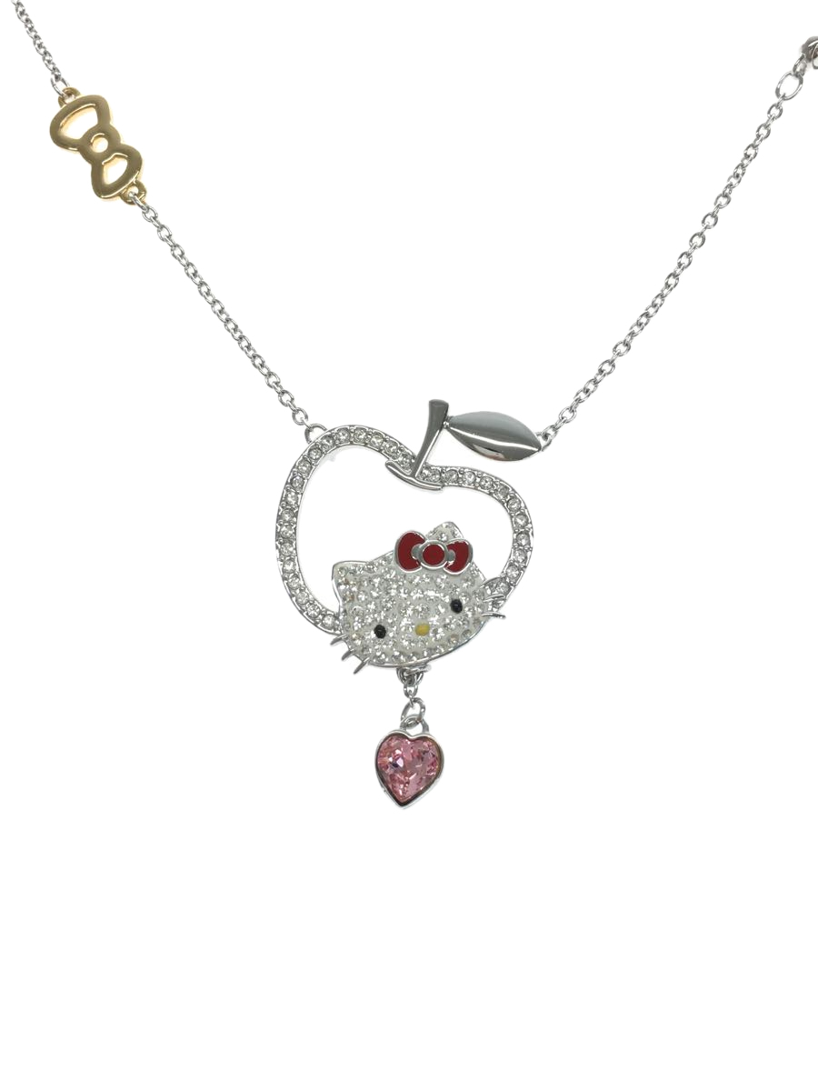 超歓迎】 Swarovski◇ネックレス/×ハローキティ/SILVER/トップ有