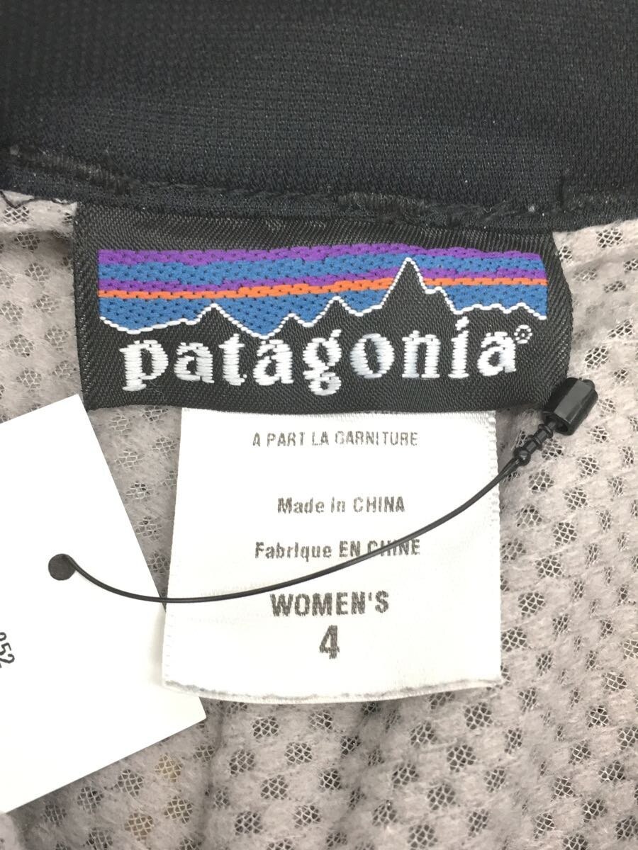 patagonia◆ボトム/4/ポリエステル/BLK_画像4