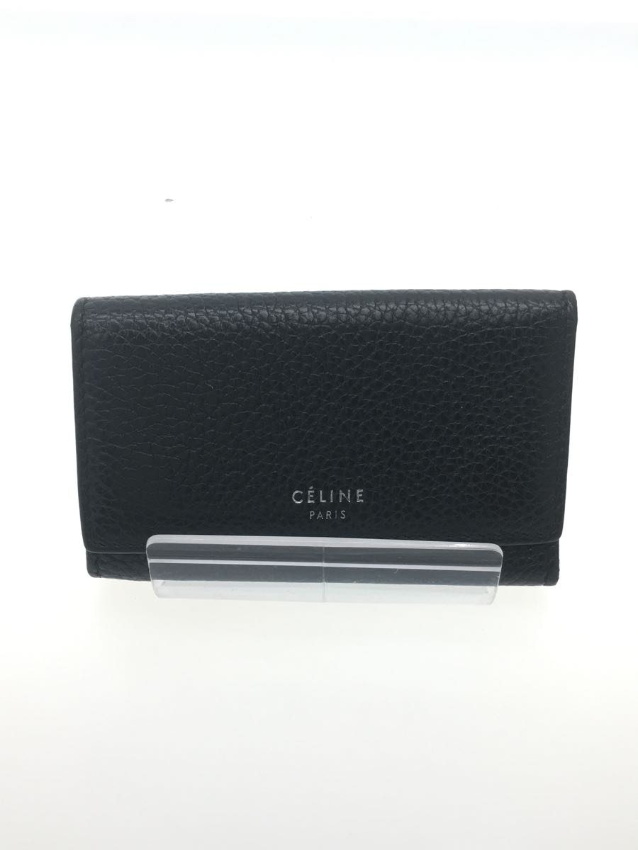 見事な創造力 CELINE◇キーケース/レザー/バイカラー/6連キーケース