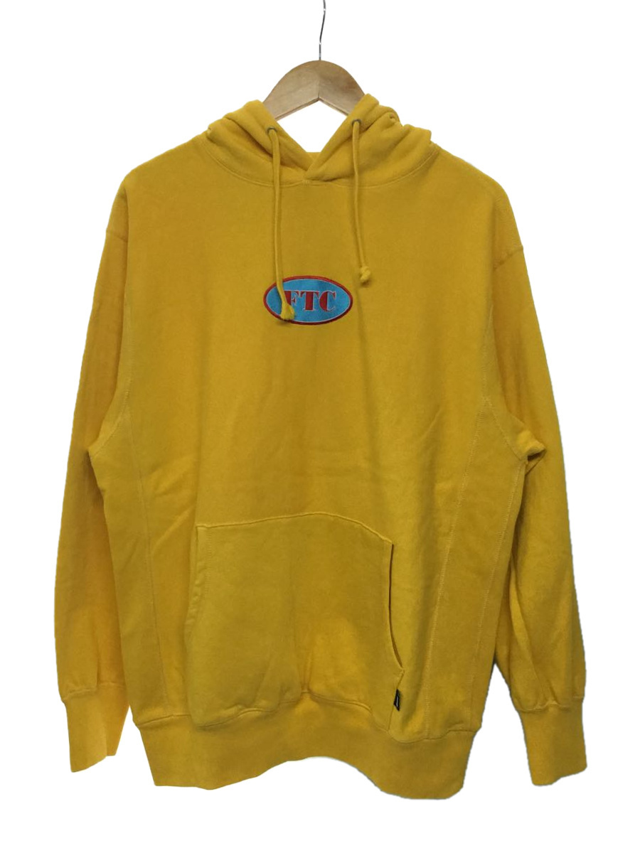 公式サイト FTC◇OVAL HOODY/L/コットン/YLW PULLOVER LOGO Lサイズ