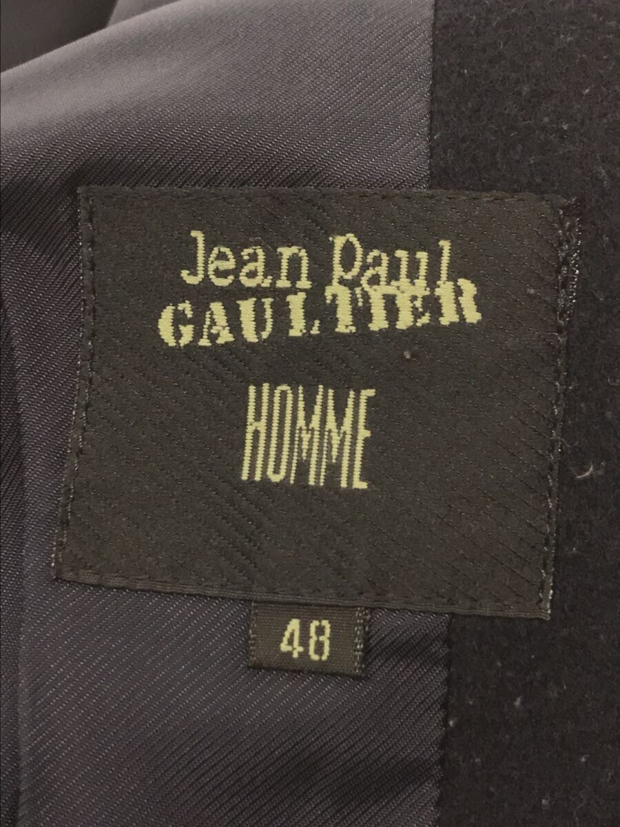 Jean Paul GAULTIER HOMME◇チェスターコート/48/ウール/ネイビー