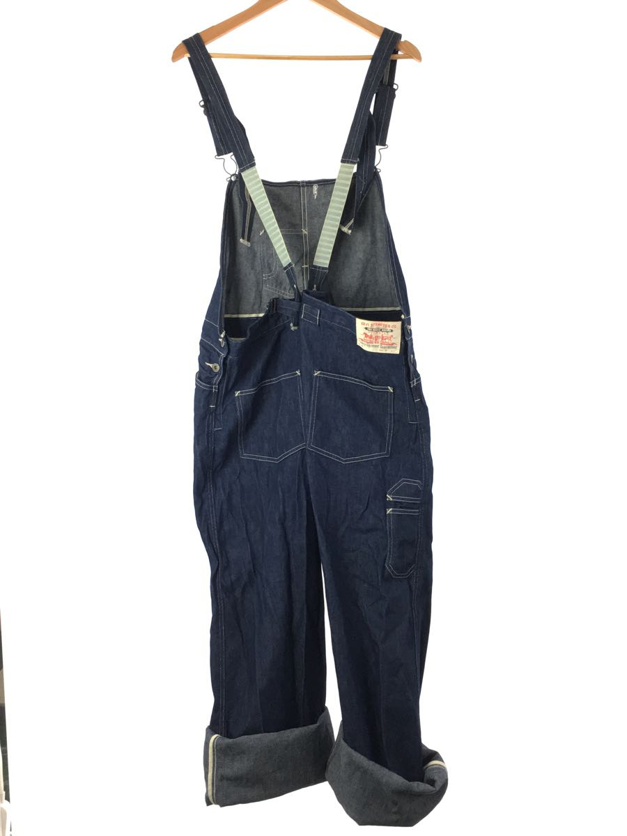 Levi's◇オーバーオール/36/コットン/IDG/無地/66000-0004/1920年復刻