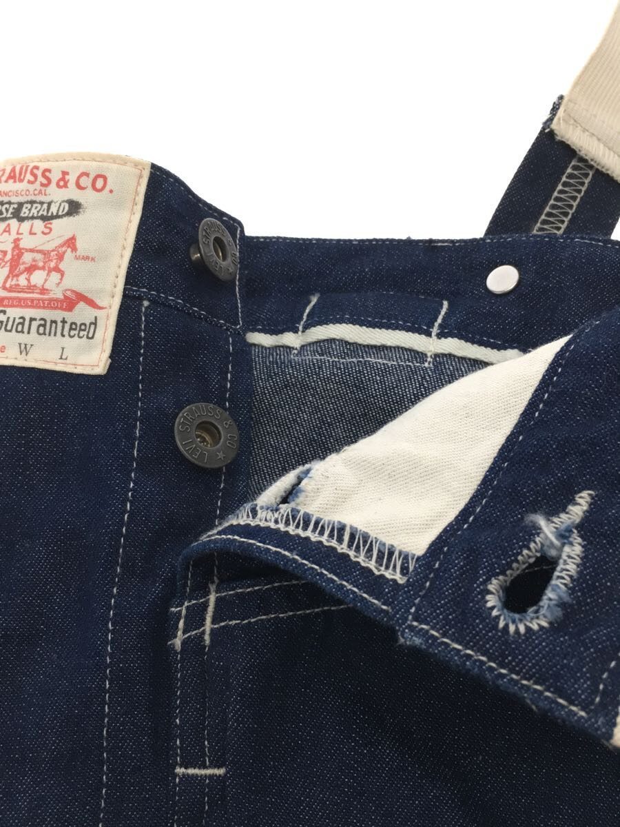 Levi's◇オーバーオール/36/コットン/IDG/無地/66000-0004/1920年復刻