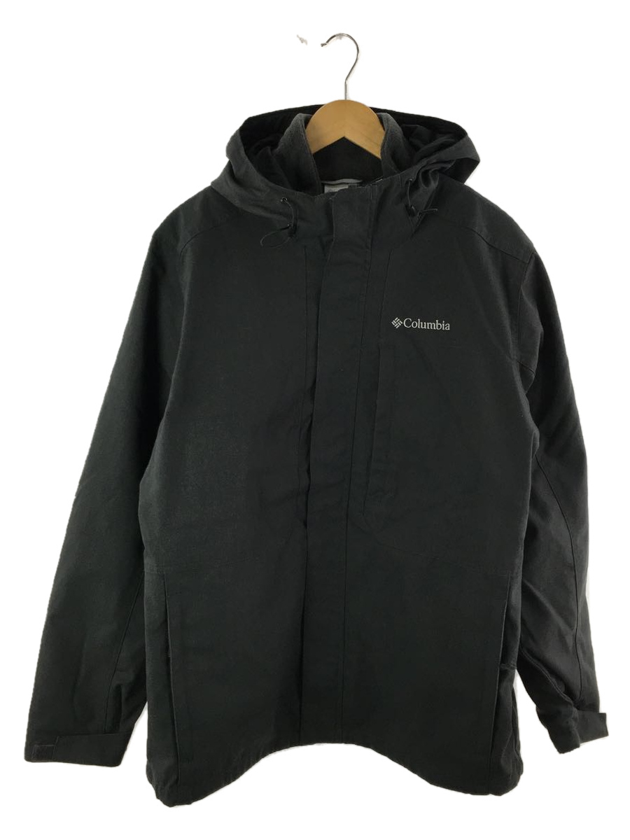 Columbia◆Loma Vista Interchange Jacket/L/コットン/GRY/無地/WM0399_画像1