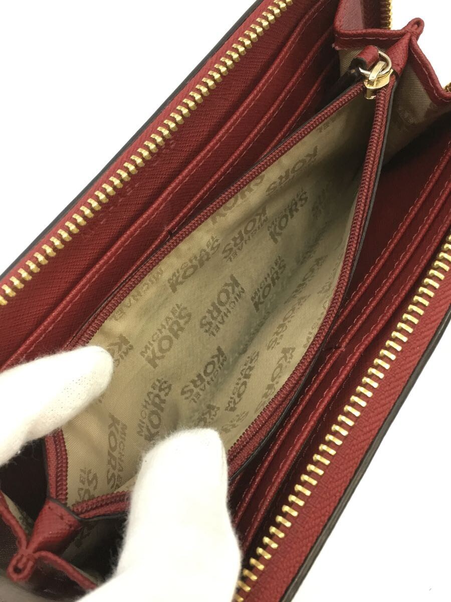 MICHAEL KORS◆長財布/-/BRD/レディース_画像5