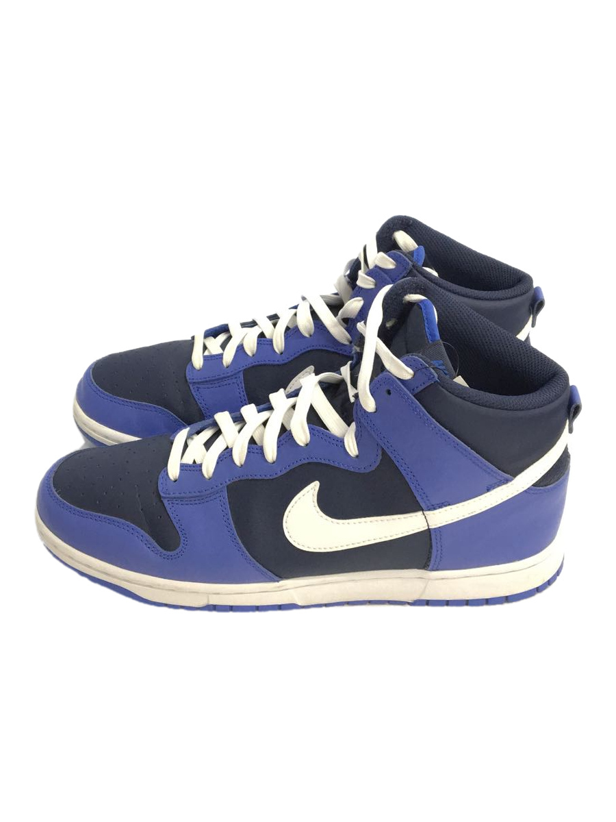 NIKE◆ハイカットスニーカー/28cm/ブルー/DJ6189-400/MEDIUM BLUE/WHITE-MIDNIGHT