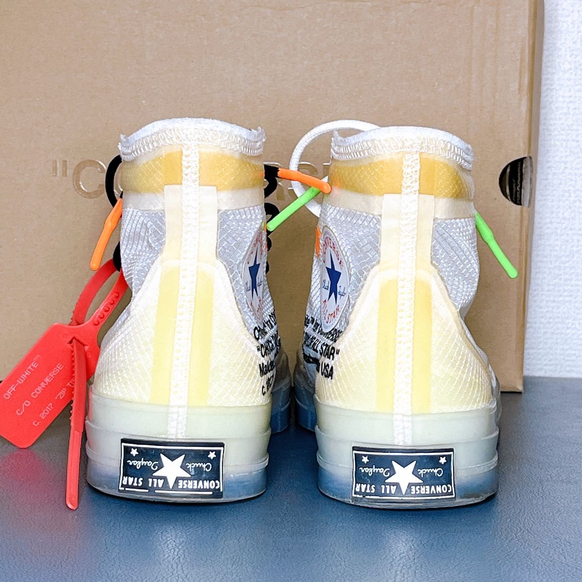 OFF-WHITE CONVERSE CHUCK TAYLOR ALL STAR コンバース オフホワイト コラボ スニーカー