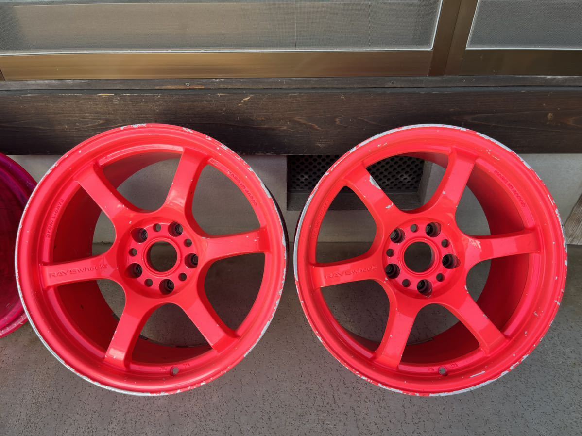 グラムライツ 57DR 17 インチ 9j +12 4本RAYS レイズ ボルクレーシング