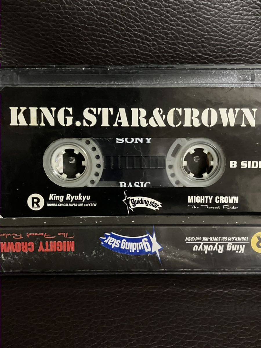 CD attaching MIXTAPE DJ MIGHTY CROWN KING RYUKYU GUIDING STAR*RED SPIDER REGGAE