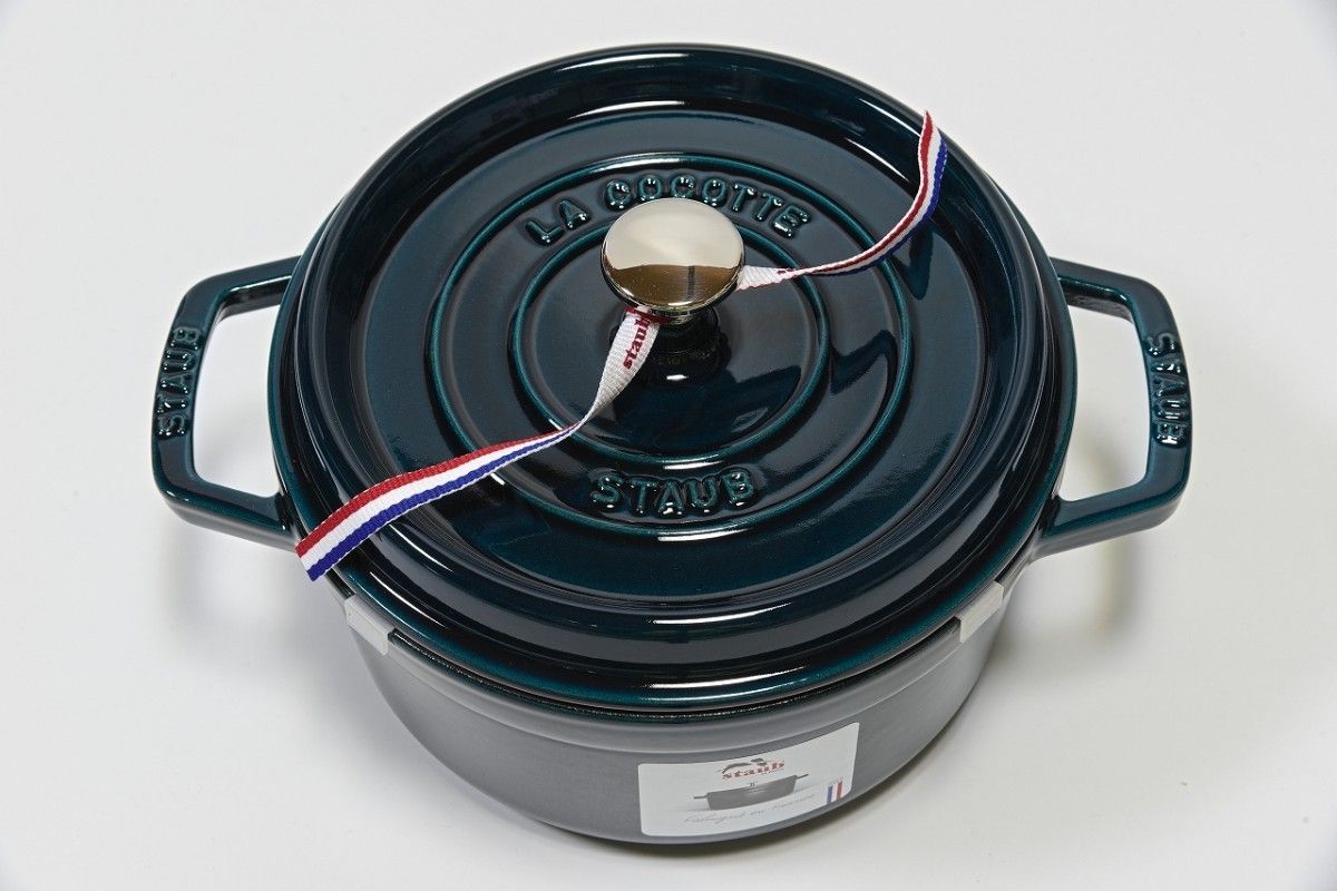 ★ストウブ STAUB ピコ・ココットラウンド 22cm ラメール 新品★