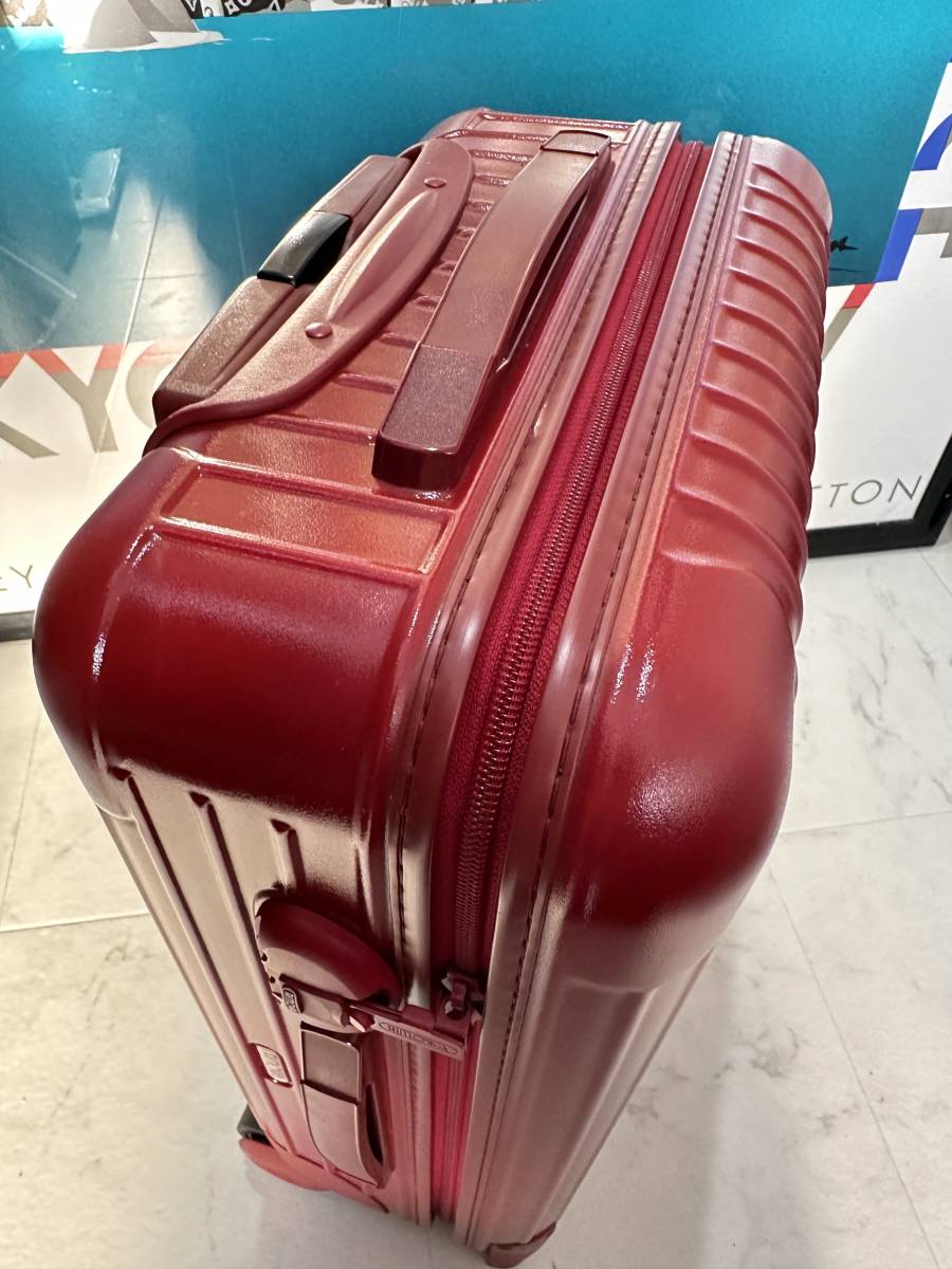 機内持ち込みサイズ RIMOWA リモワ 855.52 赤 SALSA 35L ダイアル