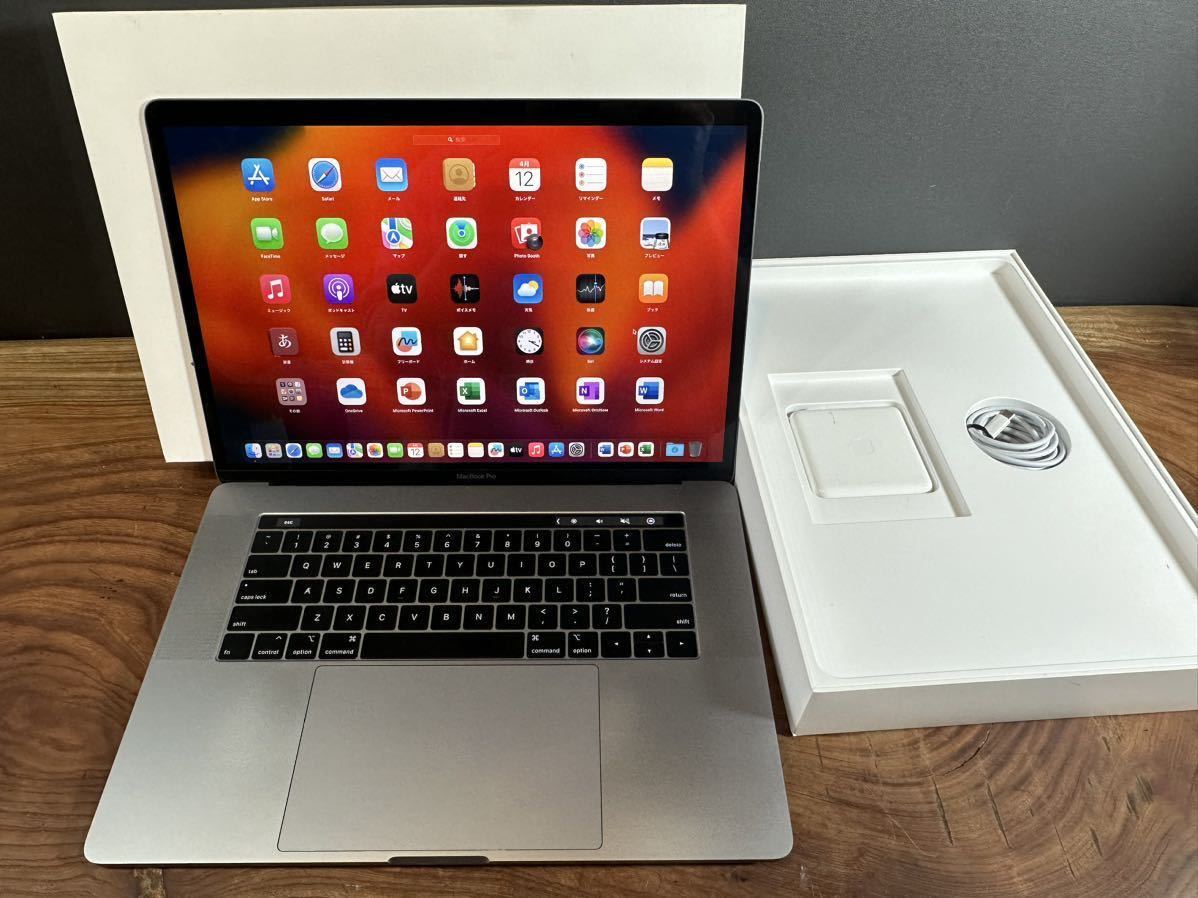 最上位美品充電1回」Apple MacBook PRO Retina 15inch 2018/CPUi9 2