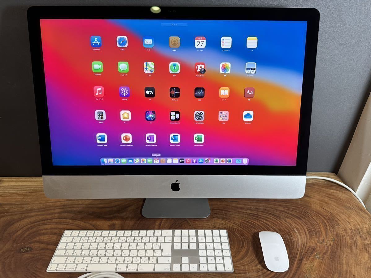 美品ハイスペック」Apple iMac Retina 27inch 2019/CPUi5 3.0GHZ/32GB