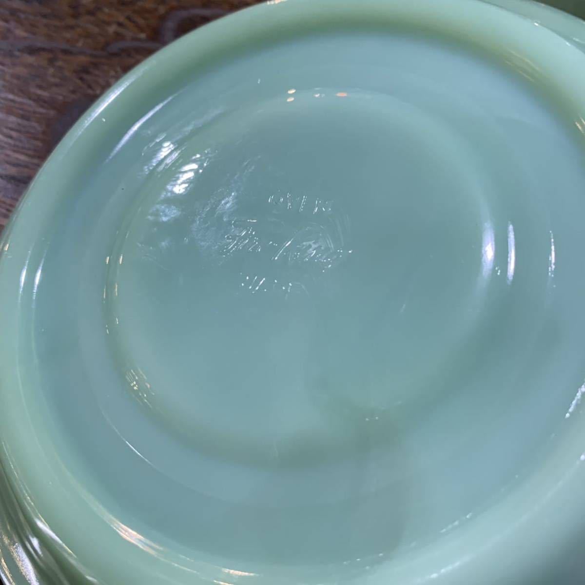 [23040702HT]Fire King/ Fire King / milk glass /milkglas/jadeite/ Jedi /cup&saucer/ cup & saucer / Vintage /vintage/③