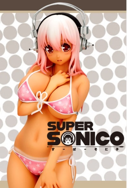  Super Sonico пирог sla бикини ver. выгоревший на солнце участок ver. 1/6 раз небо .