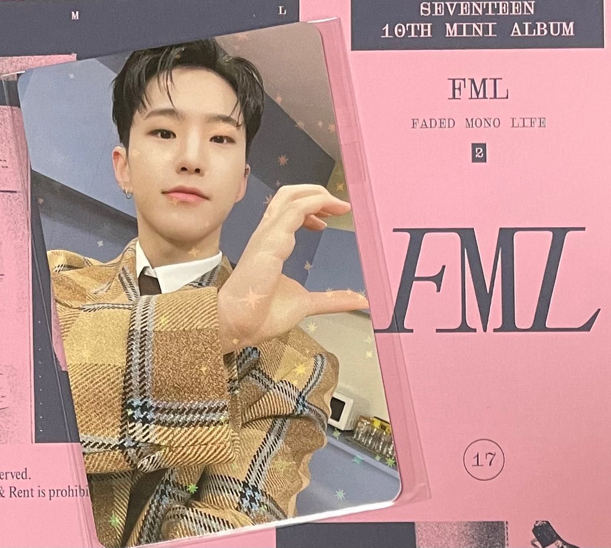 SEVENTEEN FML Photo Card Weverse Album ver. SVT Official SEVENTEEN FML Photo Card Weverse Album ver. SVT Official