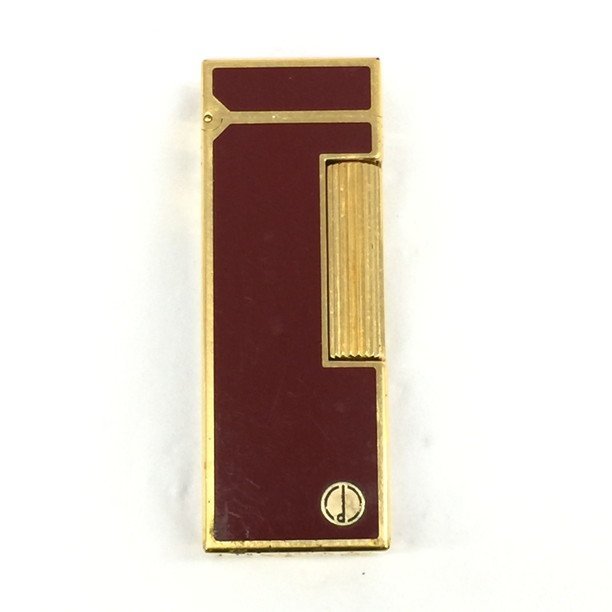 Dunhill ダンヒル ライター ボルドー×ゴールド www.loucasdavergada.com