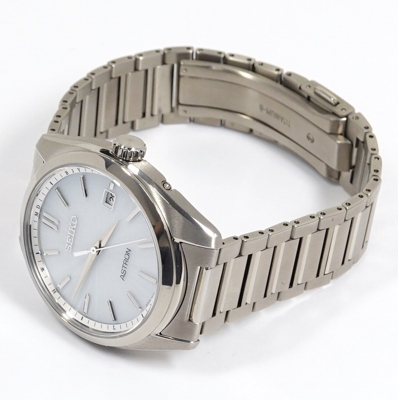 SEIKO セイコー アストロン ソーラー電波 SBXY029 チタン メンズ