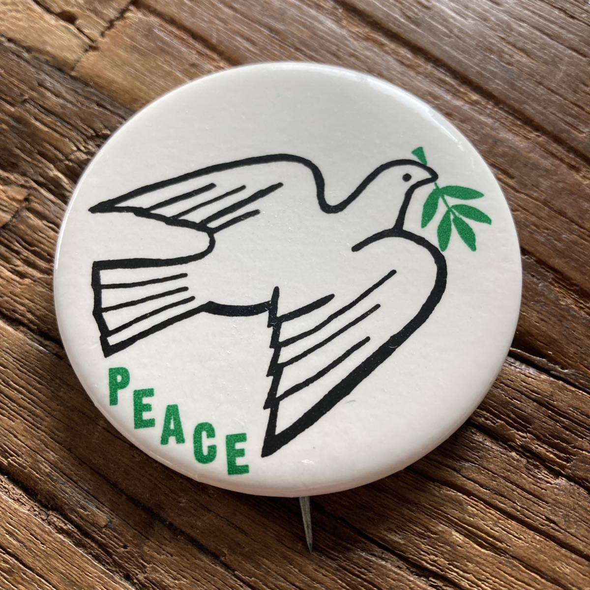 60's ヴィンテージ ワッペン DOVE ピース ヒッピー ピーターマックス