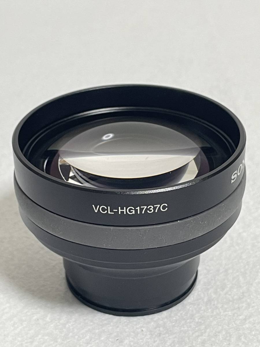 SONY Sony tere conversion lens VCL-HG1737C beautiful goods 