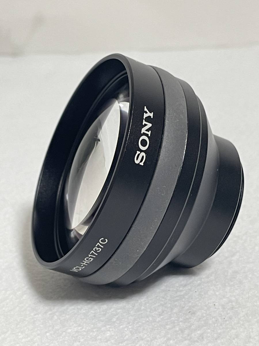 SONY Sony tere conversion lens VCL-HG1737C beautiful goods 