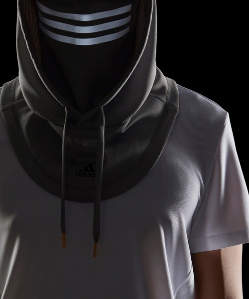 グレー【送料無料】adidas アディダス フェイスカバー ネックウォーマー バラクラバ スヌード フリーサイズ 男女兼用 新品_画像7