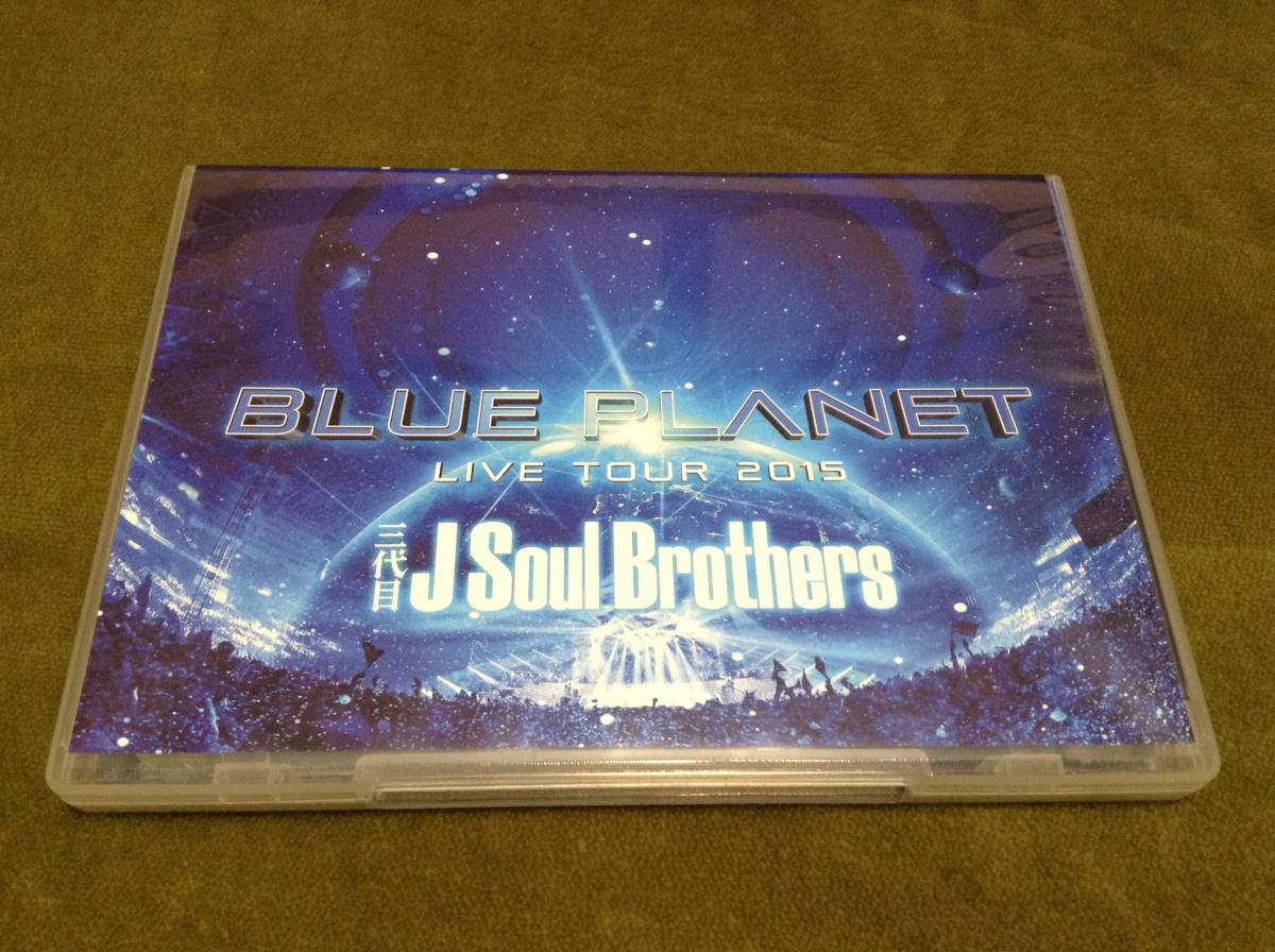 ◇ 3-е поколение J Soul Brothers Live Tour 2015 Blue Planet Blu-Ray 2 Disc Set Onerical Normal Edition Blu-ray быстрое решение