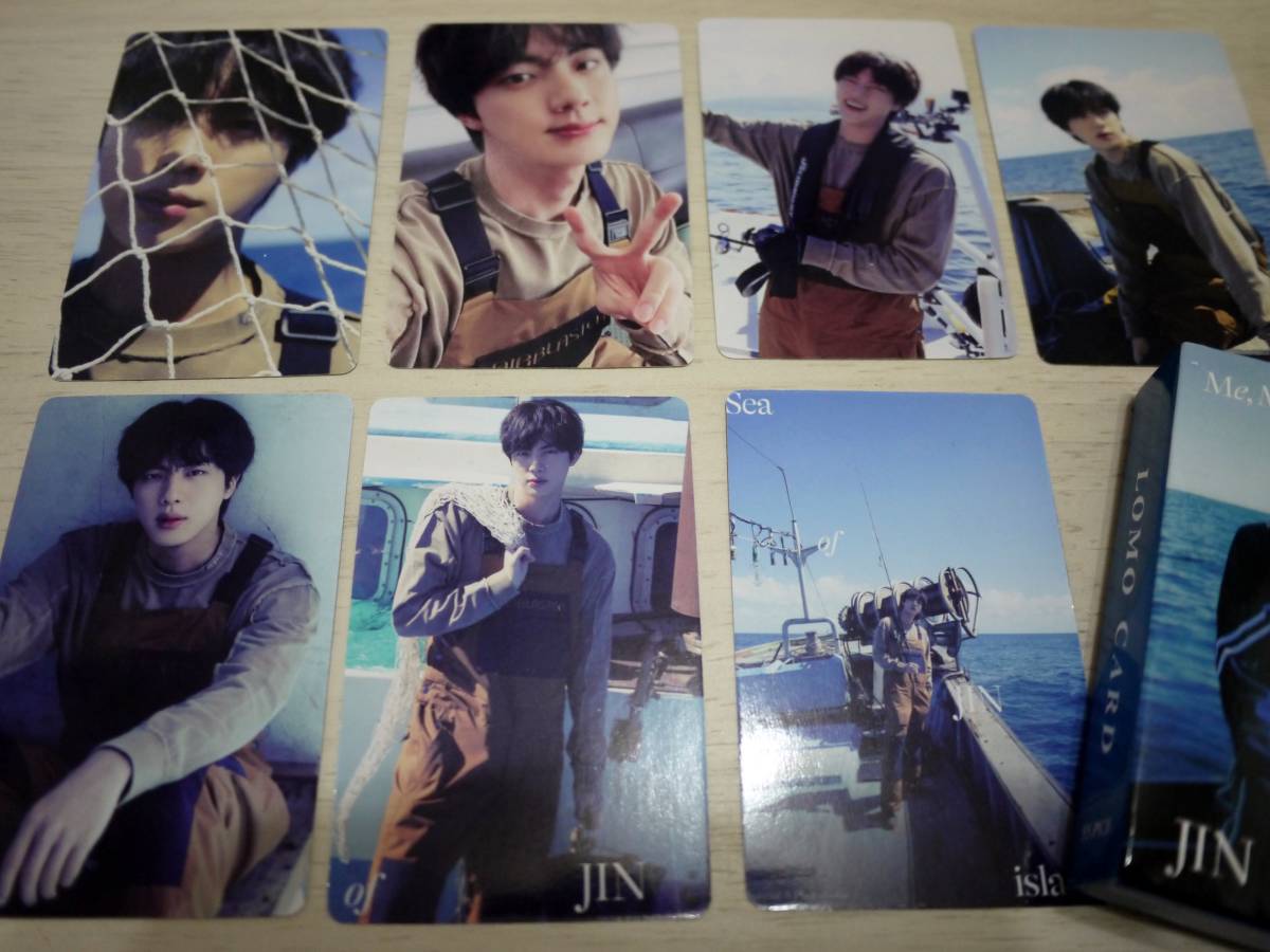 BTS　ロモカード　「JIN」　写真集　Special 8 Photo-Folio 「Me Myself and Jin Sea of JIN island」 トレカ　ミニフォト　ジン　１_画像1