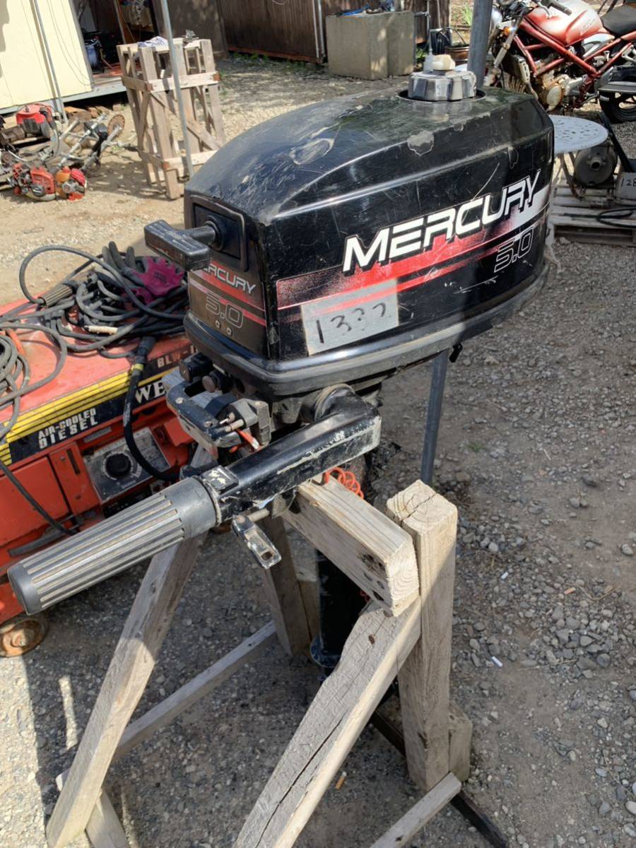 MERCURY マーキュリー 2スト 船外機 5馬力 394L 実働品 | www.aafsil.org
