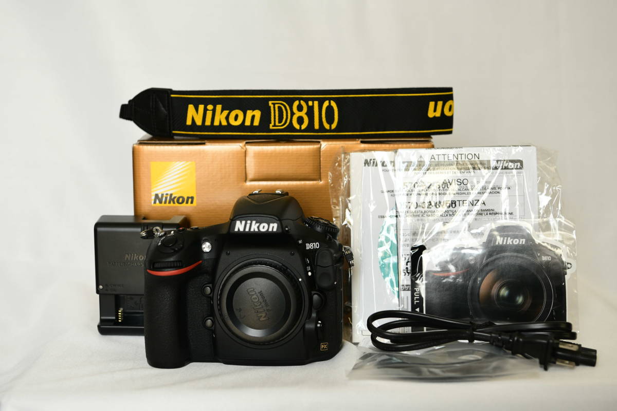 美品】ニコン デジタル一眼レフ NIKON D810 MB-D12 マルチパワー