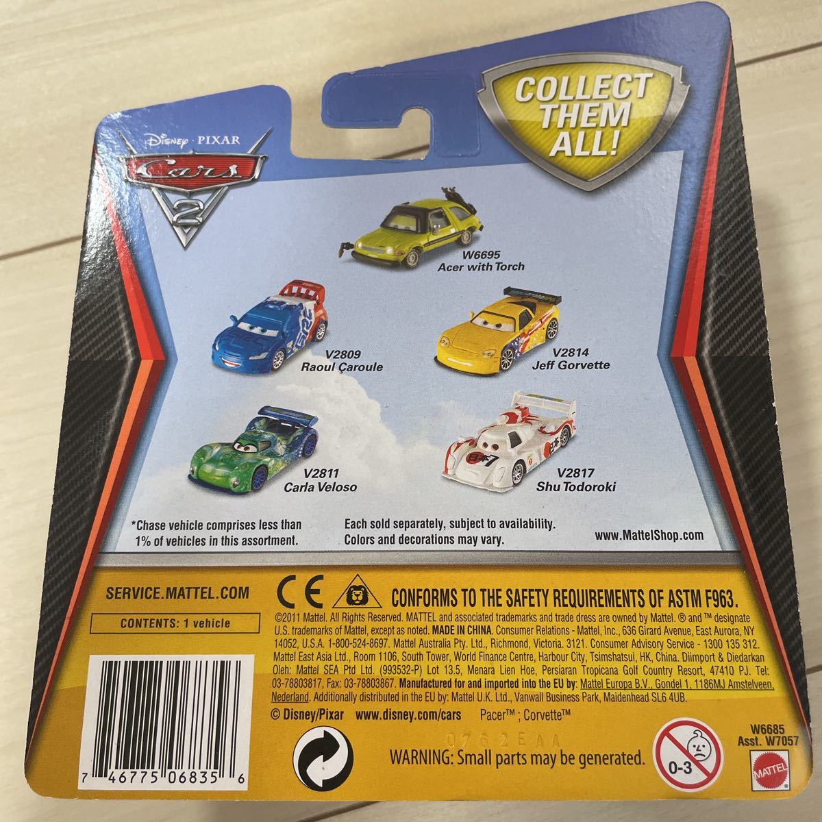 マテル カーズ CELINE DEPHARE セリーヌ MATTEL CARS ミニカー