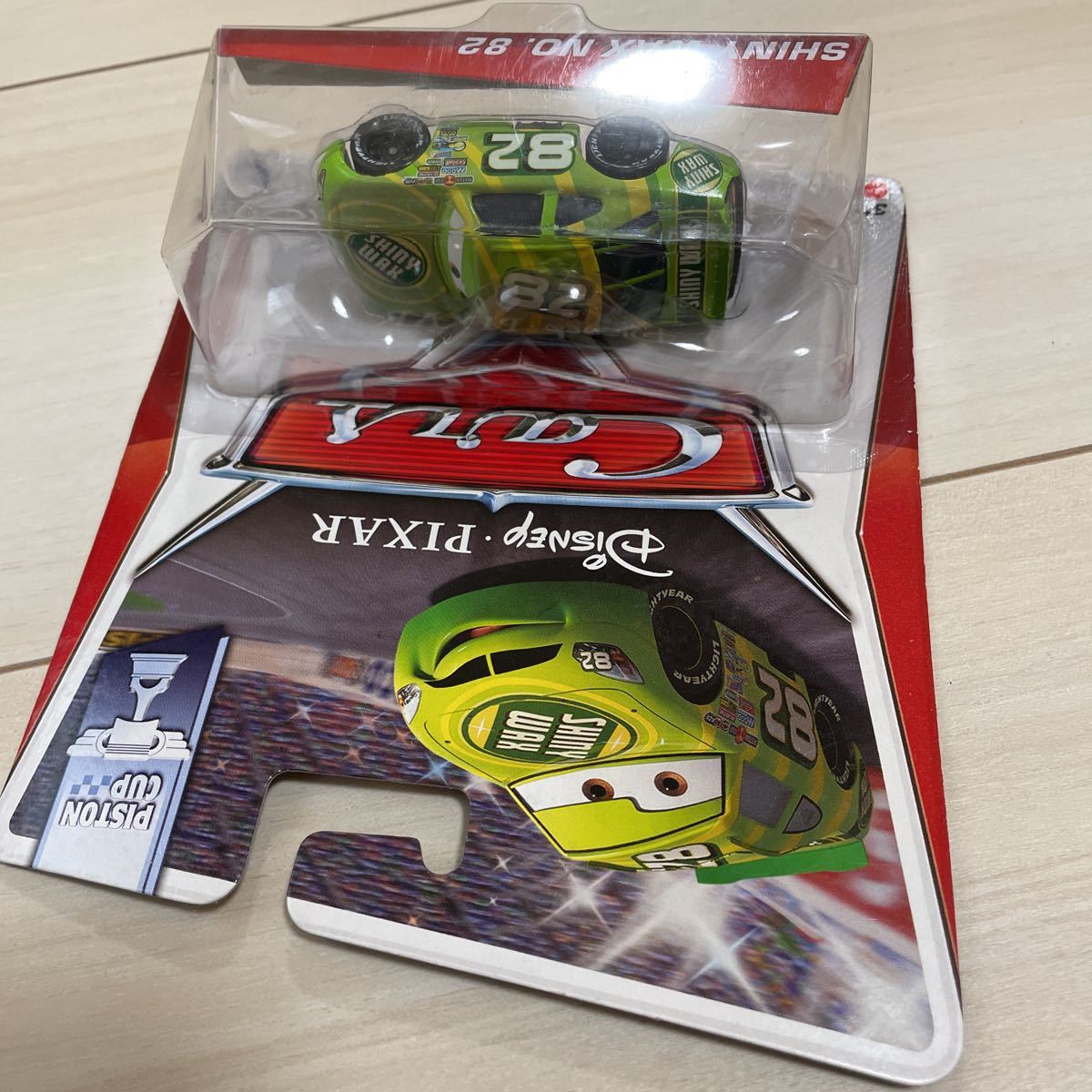 マテル カーズ キャラクターカー DARREN LEADFOOT ダレン リードフット MATTEL CARS ミニカー 82 シャイニー　ワックス_画像6