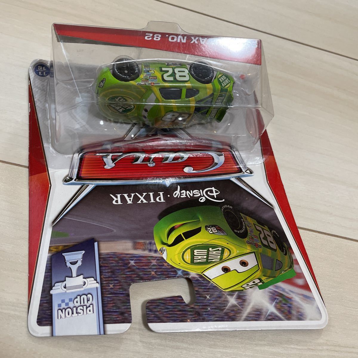 マテル カーズ キャラクターカー DARREN LEADFOOT ダレン リードフット MATTEL CARS ミニカー 82 シャイニー　ワックス_画像7