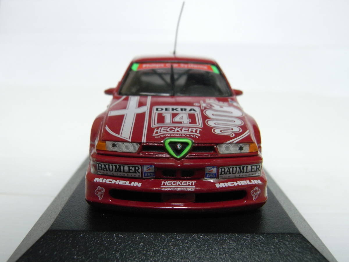 1/43 MINICHAMPS Alfa Romeo 155 V6 TI DTM 1993 Ch Danner アルファロメオ ミニチャンプス MIN930122_画像4