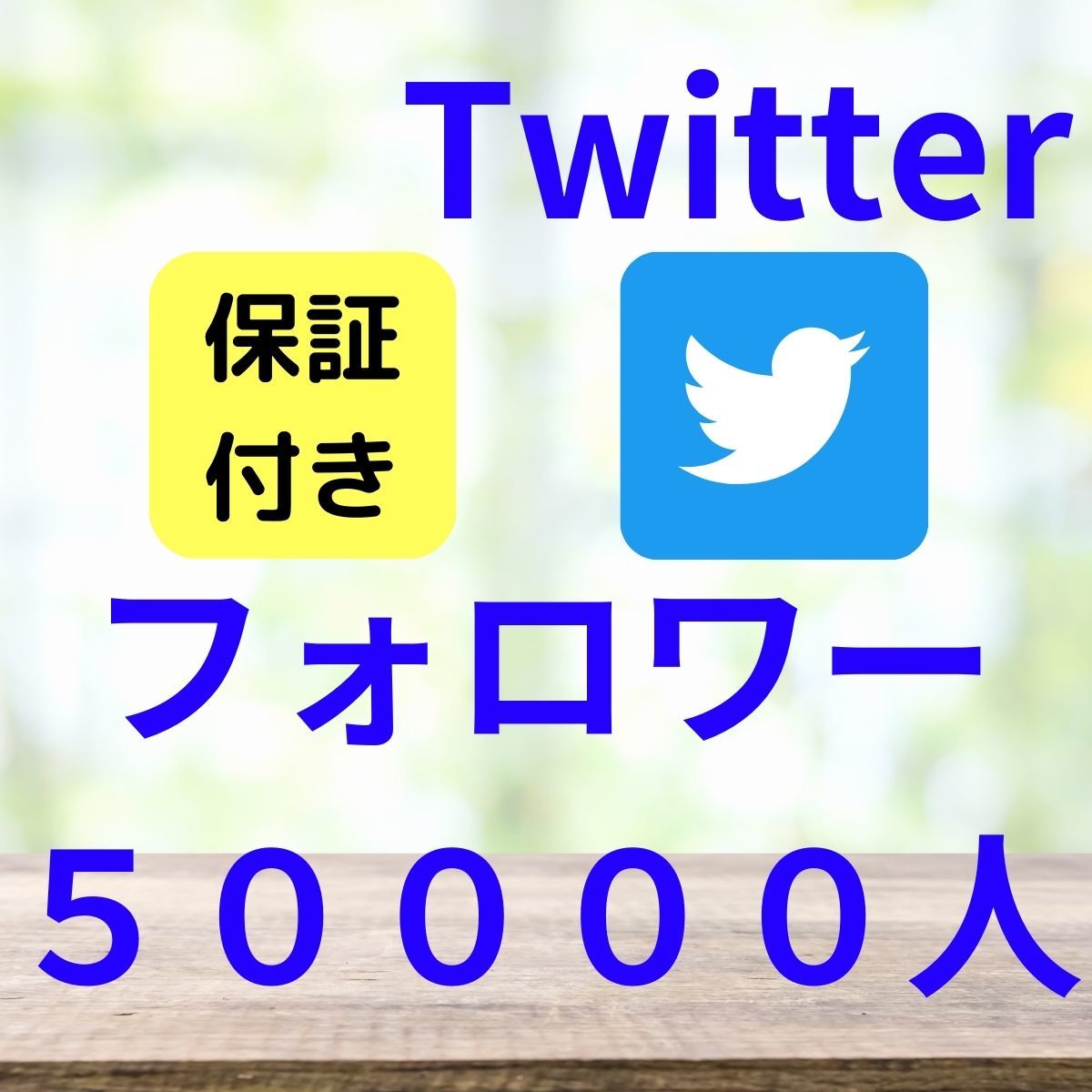 おまけ Twitter ツイッター フォロワー ５万人 拡散 バズる 人気 保証