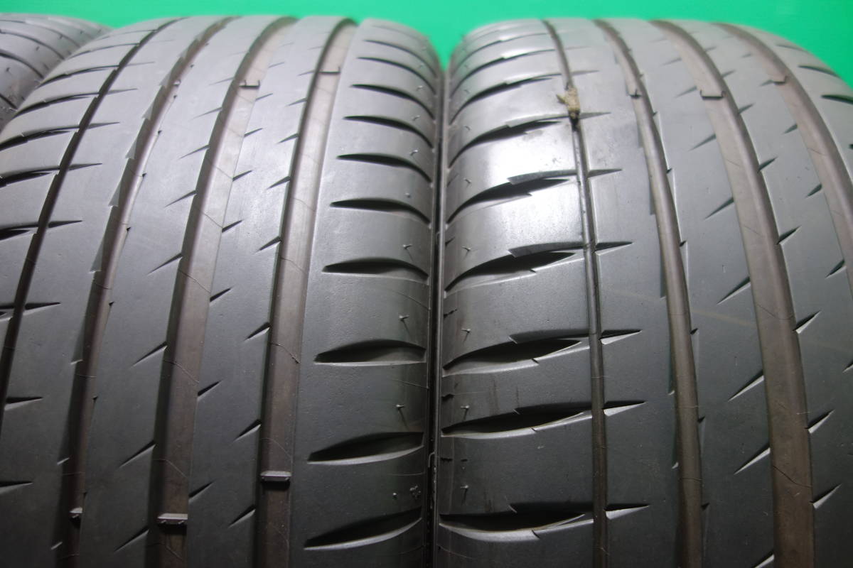 K1145-21 送料無料 225/40R18 夏タイヤ 4本セット MICHELIN PILOT SPORT4 ZP 8分山 溝たっぷり メルセデスベンツ純正 CLA Aクラス Bクラス_画像10