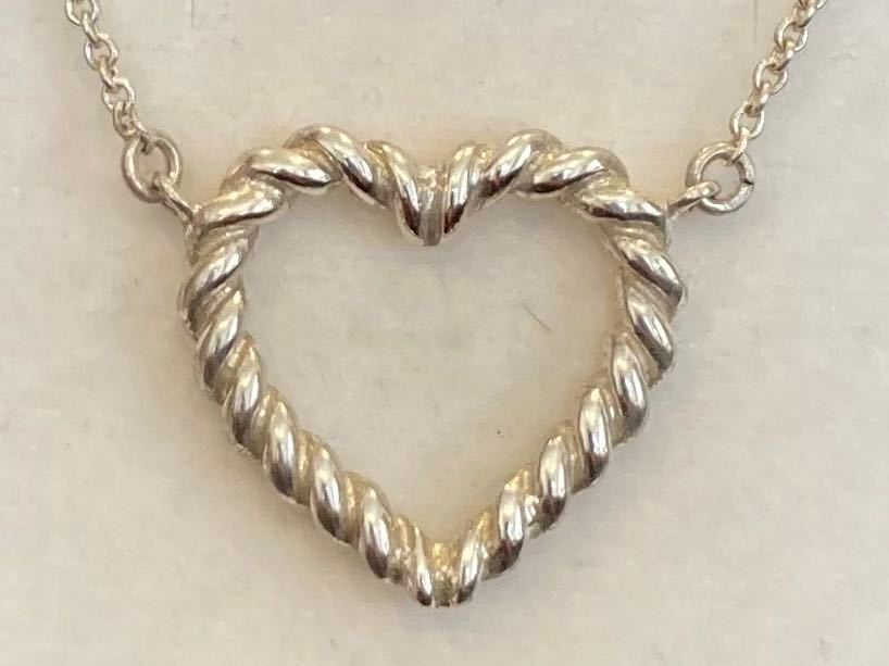 新しく着き tiffany&co ティファニー 正規品 新品 ネックレス ハート