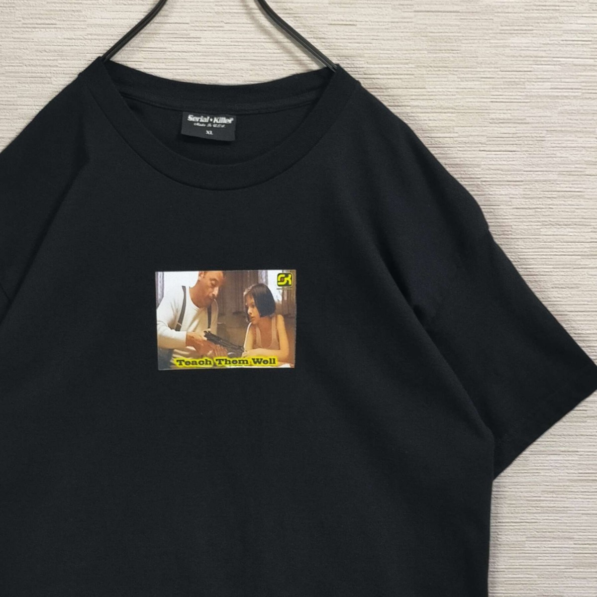 激レア XL Leon レオン シリアルキラー Serial Killer Tシャツ 黒 映画 